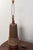 1950s Vintage Brown Ceramic and Walnut Table Lamp With Finial by Gordon and Jane Martz For Sale - Image 5 of 13