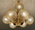Large Space Age Glass Chandelier, 1970s For Sale - Image 6 of 18