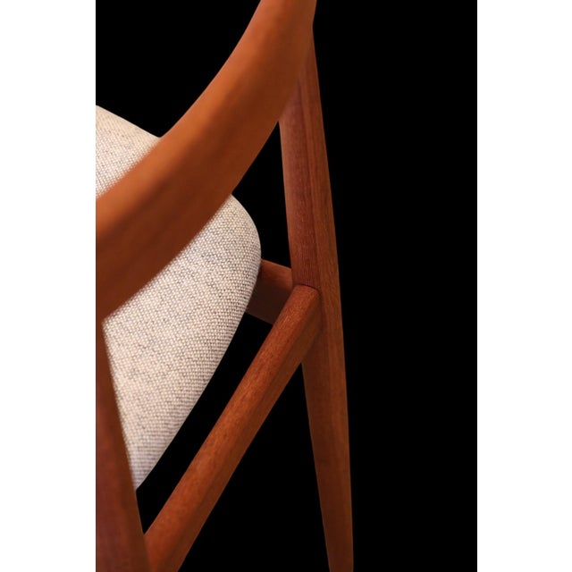 Chairs in Teak by Arne Hovmand Olsen for Mogens Kold, 1960s, Set of 6 For Sale - Image 17 of 18