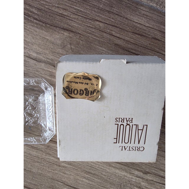 Glass Lalique Anna Tree of Life Jewelry Dish For Sale - Image 7 of 7