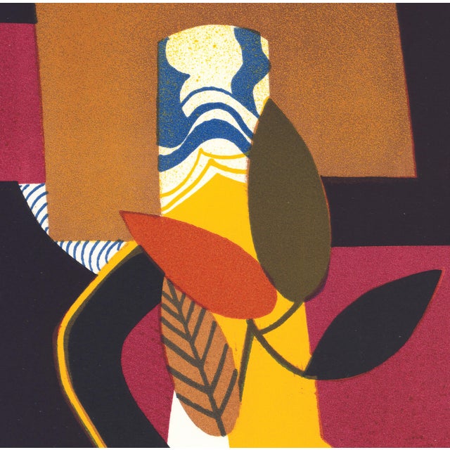 Original 1974 lithograph by André Minaux from the monograph "André Minaux Lithographer", printed in Paris by Mourlot....