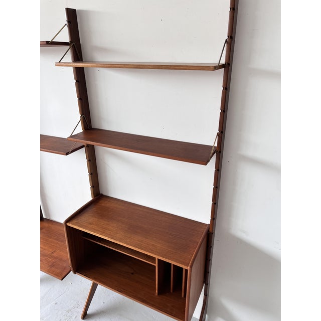 Scandinavian Modular Bookcase by John Texmon, 1950s For Sale - Image 6 of 12