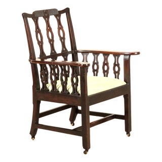 George III Mahogany Armchair, 1780 For Sale