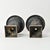 Metal Pair of Small Vintage Cast Iron Urn Planters 12" For Sale - Image 7 of 8