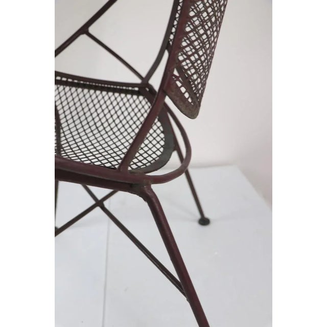 Metal Tempestini for Salterini Style Radar Chair For Sale - Image 7 of 10