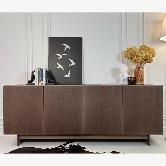 Modern true premium furniture crafted from wood with veneer and finished with a MAT ecological lacquer certified BIO by an...