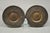 Antique Embossed Copper Neoclassical Bach and Haendel Charger Plates - a Pair. Listing includes (2) chargers, (1) Bach,...
