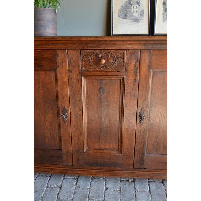 Antique Milk Commode in Oak, 1700s For Sale - Image 3 of 13