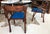 A rare pair of wishbone armchairs studio made by Arthur Espenet Carpenter (1920-2006), Bolinas, CA. In grained walnut with...