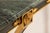 1970s Empire Console Table with Green Alps Marble Top and Gold-Plated Friezes, 1970s For Sale - Image 5 of 12