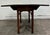 Wood Antique George III Chippendale Style Mahogany Drop Leaf Table For Sale - Image 7 of 12
