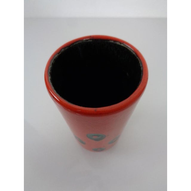 1970s Pop Art Ceramic Vase from Jasba, Germany, 1970s For Sale - Image 5 of 16