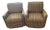 Pair Swivel MCM Accent Chairs For Sale