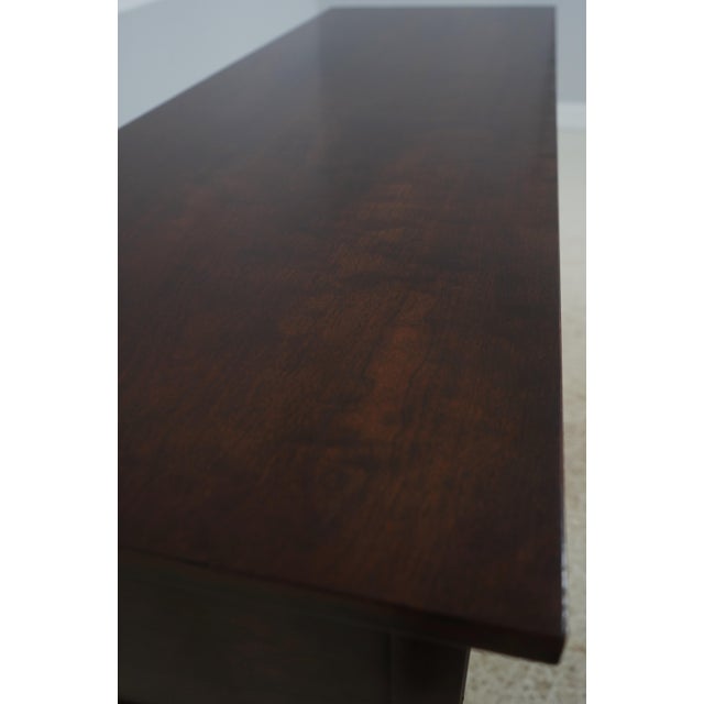 Brandt Cherry Inlaid 2 Drawer 2 Door Sideboard For Sale - Image 10 of 18