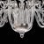 2020s Huge Venetian Elegant Transparent “Curls” Murano Glass Chandelier For Sale - Image 5 of 6