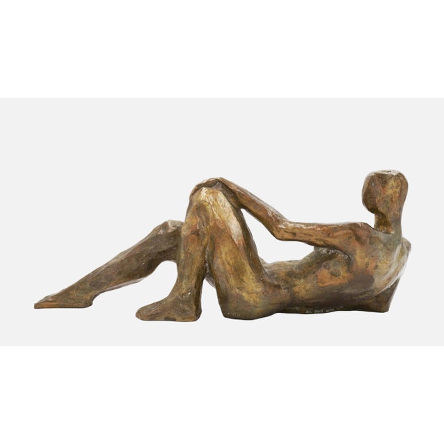 Karl Josef Dierkes, Lying Female Nude, 1960, Bronze For Sale - Image 3 of 6