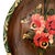 Mid 20th Century Mid 20th Century Hand-Painted Folk Art Wooden Bowl, Floral Tole Design For Sale - Image 5 of 12