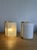 Elegant wall lamps that play with contrast. A duo that effortlessly draws attention. manufacturer: estiluz, spain...
