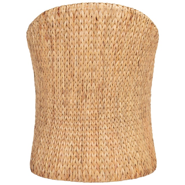 Brown Solomon Water Hyacinth Chair - Natural / Beige For Sale - Image 8 of 8
