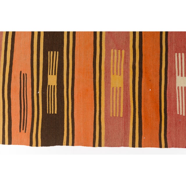Textile 1960s Decorative Handwoven Anatolian Carpet For Sale - Image 7 of 11
