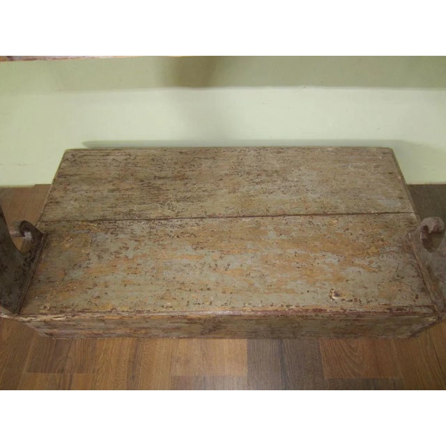 Antique Church Kneeler Pew For Sale - Image 7 of 11