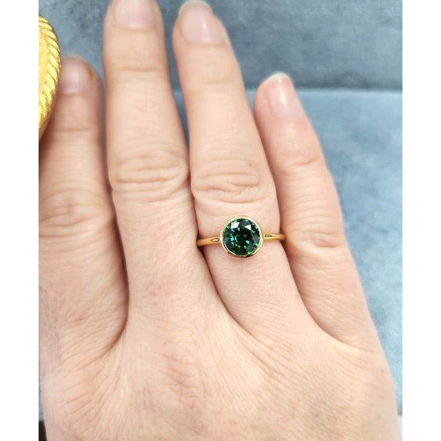 We offer free 2-day shipping! Tsavorite garnet is a vibrant green, rivaling the finest emeralds with its rich, glowing...