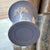 Mid-Century Modern Vintage Wedgwood England Blue & White Jasperware Vase For Sale - Image 3 of 7
