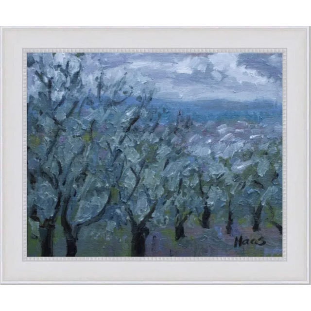 2020s Olive Grove, Expressionist Landscape Oil Painting For Sale - Image 5 of 8