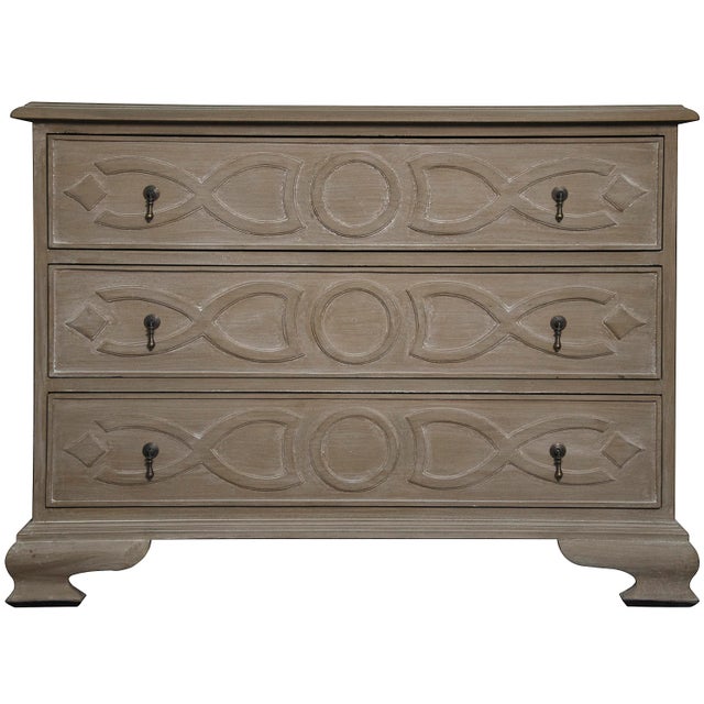 Wood NOIR Sofie Dresser in Weathered For Sale - Image 7 of 7