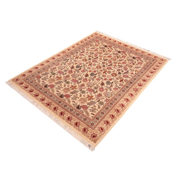 Designed with mesmerizing intricacy and gorgeous color palette, this hand-knotted masterpiece demonstrates the beauty and...