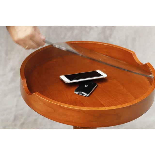 Vintage Side Table in Walnut For Sale - Image 3 of 13