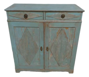 Swedish Gustavian 100% Original Painted Sideboard
