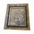 Victorian Antique Floral Tapestry in Exceptional Black & Gilt Frame For Sale - Image 3 of 11