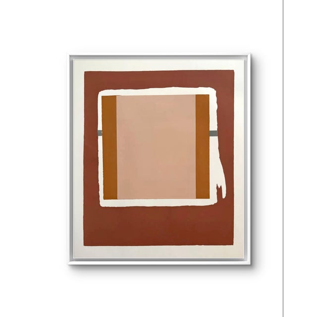 Barbara Beck 1971 Mid Century Modern Screen Print on Paper - Unframed For Sale In New York - Image 6 of 9