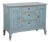 Swedish 19th Century Blue Painted Small Sideboard Console For Sale