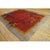 1920s 1920s Orange Floral Modern Antique Chinese Art Deco Handknotted Wool Rug For Sale - Image 5 of 10