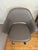 Eero Saarinen Authentic 2019 Knoll Eero Saarinen Executive Swivel-Tilt Desk Chair in Cadet Grey Volo Leather For Sale - Image 4 of 11