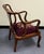 Brown 19th Century Mahogany Carved Georgian Armchair For Sale - Image 8 of 11