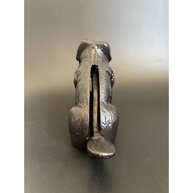 Metal Vintage Cast Iron English Bulldog Nutcracker For Sale - Image 7 of 14