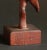 Mid 20th Century "Artist's Model" Figurative Carved Mahogany Sculpture by Raymond Turner For Sale - Image 4 of 5