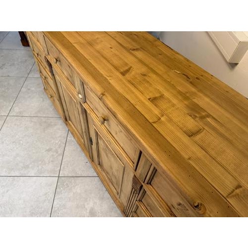 Apothecary Credenza in Reclaimed Wood For Sale - Image 12 of 15