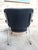 Barber Armchair with Chrome Frame and Black Leatherette Upholstery, 1960s For Sale - Image 4 of 7
