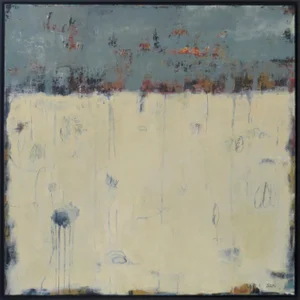 Contemporary Abstract Painting "Sacred Space" by Karen Zazon
