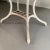 Industrial Vitrolite and Enameled Cast Iron Table For Sale - Image 9 of 11