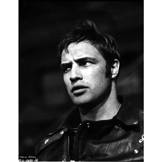 Marlon Brando Dramatic Close Up Archival Pigment Print 16" X 20" Inches For Sale