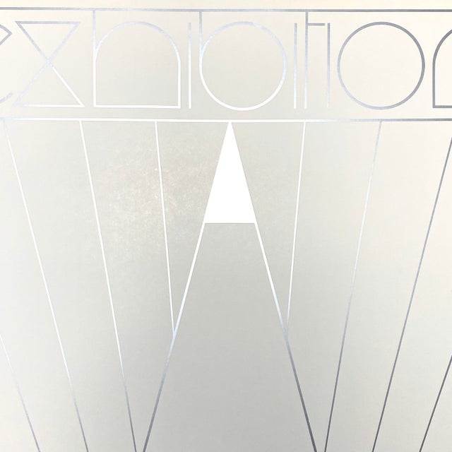 1972 “Exhibition” Neville Smith Pop Art Saw Gallery Poster For Sale - Image 4 of 5