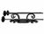 Gothic Vintage Gothic Style Black Wrought Iron 3-Light Wall Sconce Electric Candles For Sale - Image 3 of 4