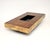 Vintage French Walnut and Brass Coffee Table, 1970s For Sale - Image 4 of 13