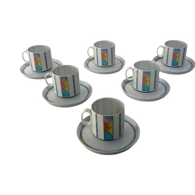 Cups & Saucers from Rosenthal Studio-Line, Set of 6 For Sale - Image 9 of 9