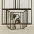 Metal French Art Deco Wrought Iron Wall-Mounted Coat Rack with Mirror, 1920s For Sale - Image 7 of 18